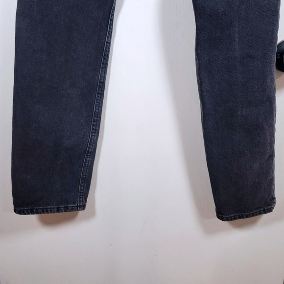 We The Free Free People Crvy Siren Black Low Rise Jeans Size 24 Y2K Style Jeans - Picture 7 of 10